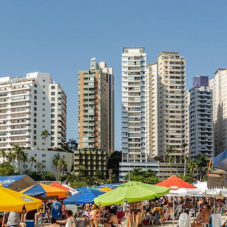 Apto - Predio De Frente Para Praia - Asturias - Guaruja - 2 Vagas Garagem - Wi-Fi E Ar Condicionado Extérieur photo